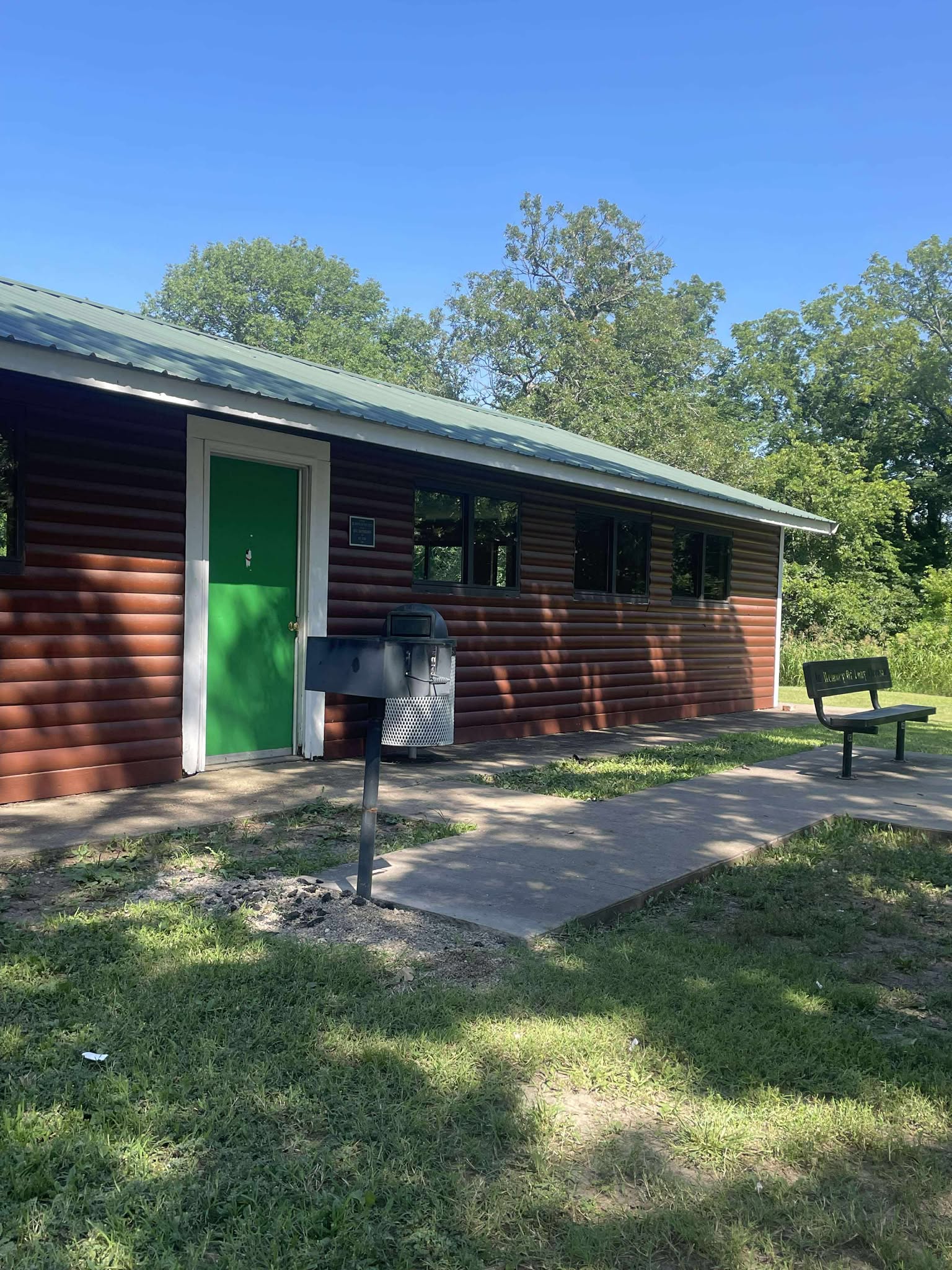 Side of Shelter House #7